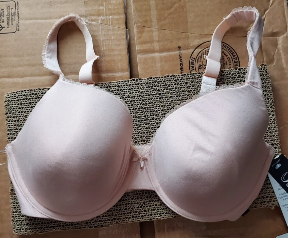 Felina Paramour Sensacional Camiseta Sujetador Buff Beige 36DDD Acolchado Con Aros 4-32 Foto 1 de 1