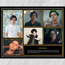 Cole Sprouse,American actor,Limited Edition, Actor Memorabilia Frame