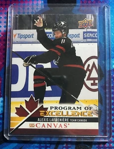 2020-21 UD Series 2 UD Canvas Team Canada POE Alexis Lafreniere #C256 - Bild 1 von 2