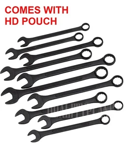 10pc Jumbo SAE Combo Wrench Set 1-5/16" - 2" Combination BLACK OXIDE - Picture 1 of 1