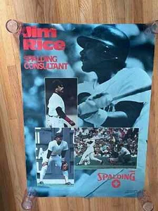 JIM RICE * Spalding Consultant Poster  Red Sox * 1983 - Picture 1 of 1