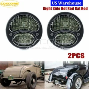 2PCS LED Tail Light for Ford Model A Custom Hot Rat Street Rod Turn Signal Light - Picture 1 of 7