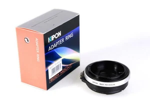 Neu KIPON Objektivadapter Ring - Canon FD SLR Objektiv auf Canon M, Shift FD-EOS M - Bild 1 von 4