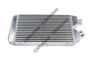 Intercooler de aluminio CXRacing MONTAJE FRONTAL 25,5x11,25x3 mismo lado para Optima - Imagen 1 de 11