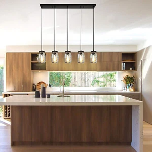 Modern 5-Light Hanging Pendant Ceiling Lamp Chandelier Kitchen Island Light NEW - Picture 1 of 12