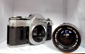 Canon AE-1 35mm SLR Film Camera AE 1 And Lens Canon FD 35-70 Tested Japan - Picture 1 of 22