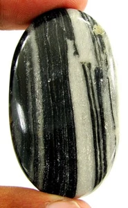 85.10 Ct Natural Zebra Jasper Loose Gemstone Cabochon Wire Wrap Stone - 22966 - Picture 1 of 2