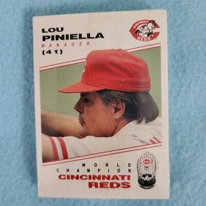 CINCINNATI REDS -  "KAHN'S" SET OF CARDS SEALED    1991