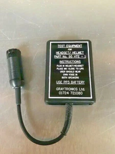 Graytronics Ltd Helmet / Headset Test Equipment 95HTE-1 6625-99-808-2501 - Picture 1 of 4