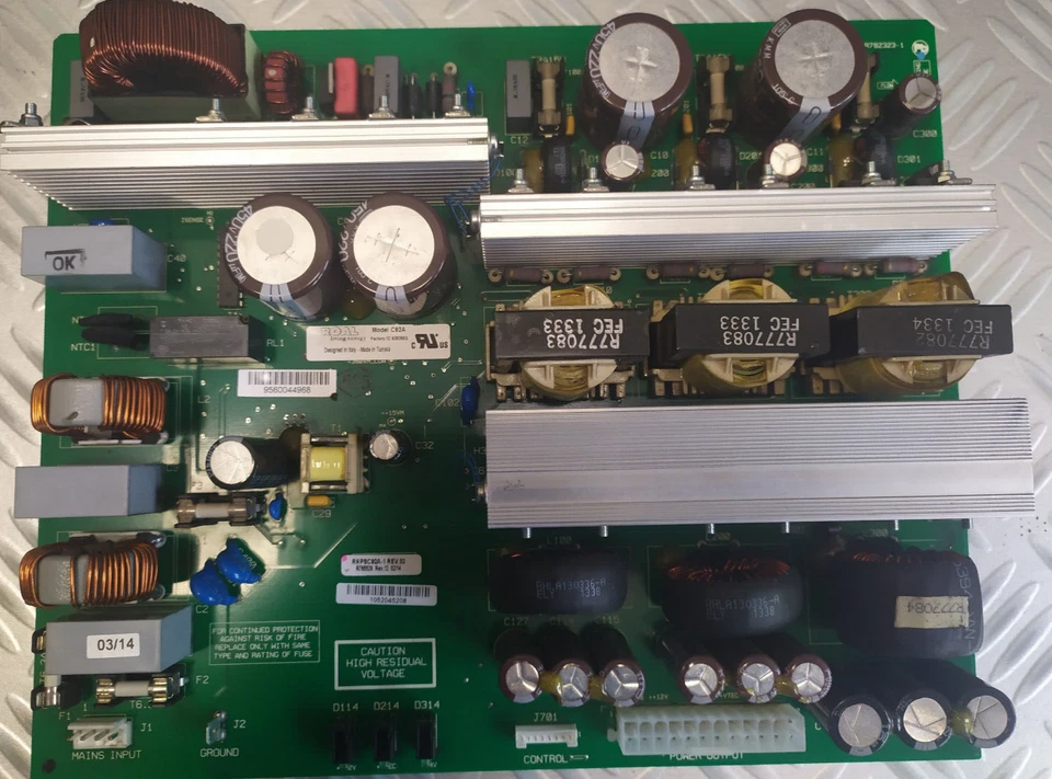 Barco R765529 Fan Controller Board for Galaxy 4K - Imagen 1 de 3