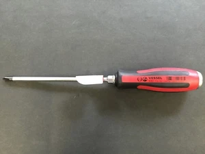 VESSEL Megadora Through Driver Screwdriver 930 +2X150 P.2×150 MADE IN JAPAN - Picture 1 of 7