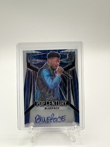 2023 Leaf Pop Century Blueface Auto Blue /10 1st Pop Century Auto