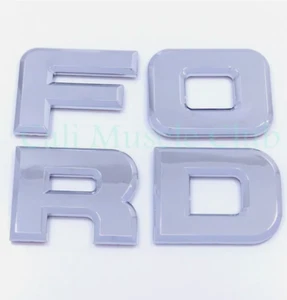 92 93 94 95 96 F-150 F-250 F-350 Tail gate Emblems Nameplate Badge Letters - Picture 1 of 2
