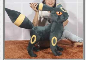 Nachtara Pokemon 35cm o. 70cm Plüsch Kuscheltier Umbreon - Bild 1 von 7