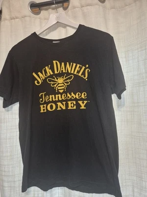 Jack Daniels T Shirt Black Medium Size 12 Short Sleeve - image 1 of 3