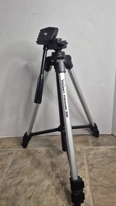 Velbon Videomate 300 Tripod 45" Lightweight 3-Way Adjustable with Telescope Legs - Picture 1 of 8