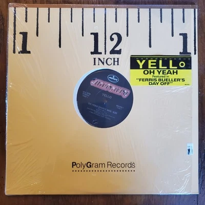 Yello Oh Yeah (Dance Mix) - 12" Single Vinyl LP Record 1985 Polygram Great Cond Foto 1 de 4
