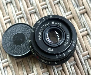 RUSSIA INDUSTAR 50-2 lens SLR 3.5/50 USSR M42 mount portrait camera Digital - Picture 1 of 14