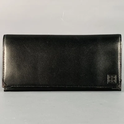 Cartera chequera de cuero negra GIVENCHY Foto 1 de 4