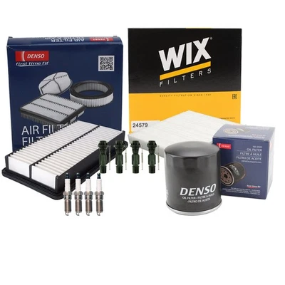 Kit de afinación Denso NGK 4 bujías y botas Kit para Mazda CX-7 2,3 L L4 GAS MZR Foto 1 de 2