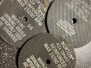 (100) Posten Norton A24-TBNA Trennscheiben 15000 U/min Industriequalität - Bild 1 von 5