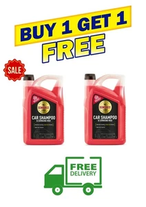 BUY 1 GET 1 FREE !! 5 Litre Car Wash Shampoo with Carnbuba Wax Over 300 Washes - Picture 1 of 2
