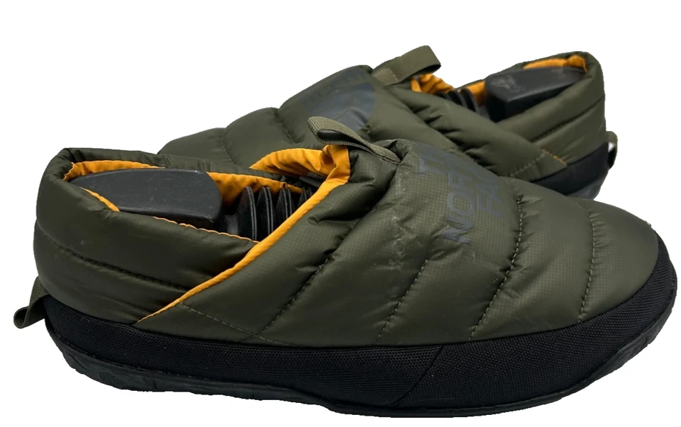 Zapatillas sin cordones para hombre The North Face Nuptse Mules verde oscuro talla: 11 111P Foto 1 de 4
