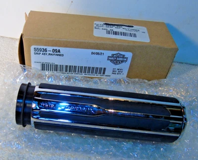 Empuñadura de acelerador para mano derecha Harley Davidson Touring con aletas nueva OEM# 55936-09A Foto 1 de 4