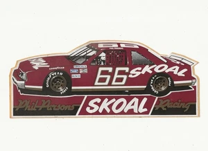 Vintage Unused Skoal Racing NASCAR Phil Parsons Bumper Sticker #66 - Picture 1 of 2
