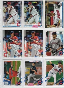Shane Bieber Topps lot (15) Indians / Guardians NrMt-Mt 2019 -2024 - Picture 1 of 3