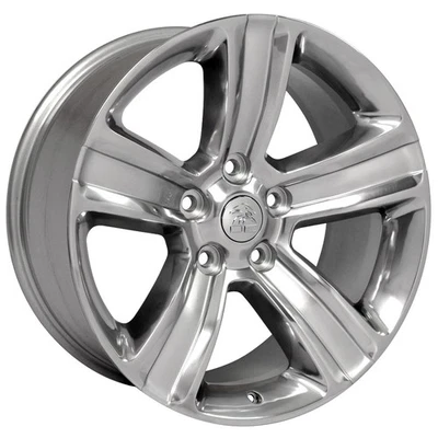 Polished Wheel 20x9 w/Silver Inlay for 2005-2009 Dodge Durango - OWH3722 - Image 1 of 4
