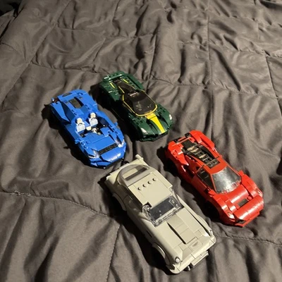 Lego Speed, Champions, 4 Cars, Mclaren, Ferrari, Lotus, Aston Martin Incomplete - Image 1 of 4