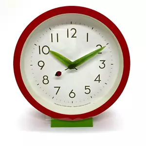 Lemnos Perch Table Wall Clock Ladybug Red Tomarigi no Tokei Takata Lemnos - Picture 1 of 24