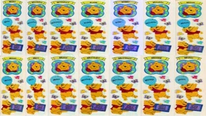 Sandylion Winnie the Pooh Name Stickers - *Letter B* SUPER RARE- RETIRED DESIGNS - Picture 1 of 15