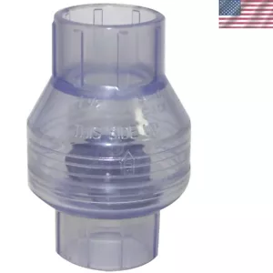 1-1/2 Inch Slip Check Valve with Full Flow Design - Meets ASTM & ANSI Standards - Picture 1 of 2