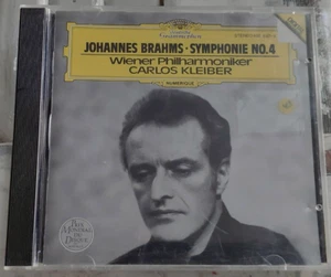 Brahms - Symphony No. 4 Kleiber DG Dig W. Germany CD Full Silver No IFPI NM - Picture 1 of 3