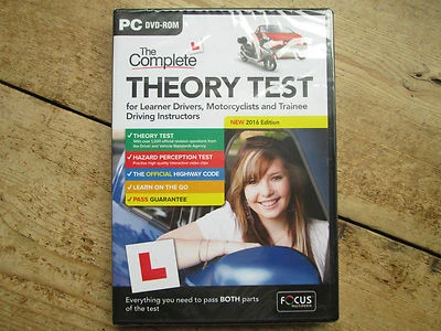 PASS YOUR TEST - THE COMPLETE THEORY TEST NEW PC DVD ROM - Image 1 of 4