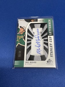 2021-22 SP Game Used Stanley Cup Lettermen Mike Modano 04/35  Patch Autograph