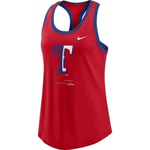 Genuine Merchandise x Nike Texas Rangers Red and Blue Tank Top Size Small NWT - Picture 1 of 8