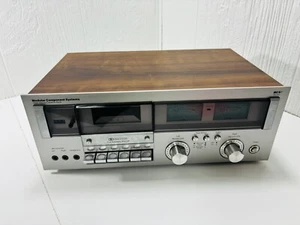Modular Component Systems MCS 3552 Stereo Cassette Deck Vintage Needs Repaired - Picture 1 of 15