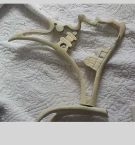 carved moose antler 9" x 10" vintage - Picture 1 of 4