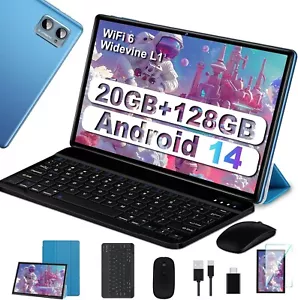 Tablet 10 Zoll Android 14 Tablet 20GB RAM + 128GB ROM 1,8G Bluetooth 5.0 C1060 - Bild 1 von 7