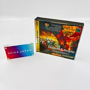 Dungeons & Dragons Collection Sega Saturn SS CAPCOM Action Used Japanese - Picture 1 of 12