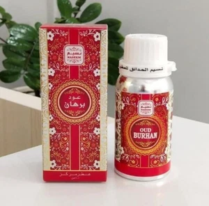 Oud Burhan by Naseem Pure Perfume Oil Attar Ittar For Unisex Alcohol Free 100 ML - Picture 1 of 3