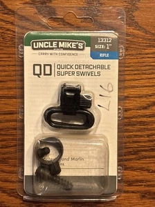 Uncle Mikes QD Sling Swivel Set 1" For Winchester- Marlin Lever Action 13312 - Picture 1 of 3