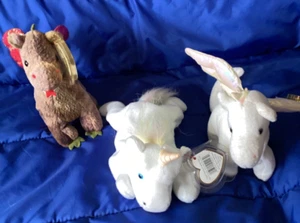Ty Beanie Baby Lot of 3 Mystical Creatures - Pre-owned - Picture 1 of 13