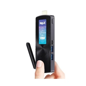 MeLE PCG02 Fanless Mini PC Stick Windows 11 Home Celeron N4000(up to 2.6GHz) ... - Picture 1 of 9
