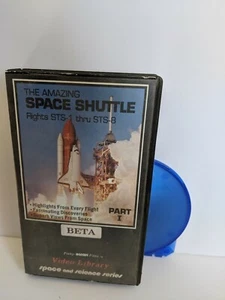 SPACE VIDEO BETA  (198X) "Amazing SPACE SHUTTLE STS-1 to STS-8" OF2 - Picture 1 of 2