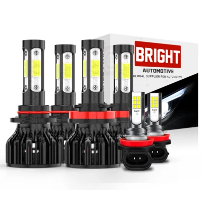 Combo 6X faros LED 6000K + faros antiniebla 6X para Lexus IS250 IS350 2011-2013 Foto 1 de 4