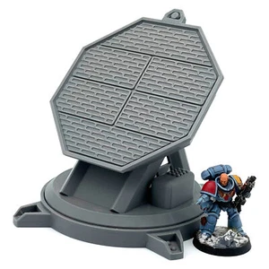 Solarpanel Generator grimdark Gothic Scatter Gelände Landschaft 28 mm Zukunft Sci-Fi - Bild 1 von 7